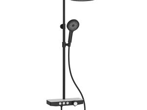 NEWARC BOLD SHOWER UNIT WITH FAUCET BLACK 910532 | NEWARC BOLD DUŞ ÜNİTESİ MUSLUKLU SİYAH 910532