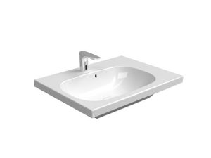 NEWARC WASHBASIN WITH ETAGERE RIVER 60X38X4CM 506060