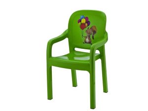 ŞENYAYLA ELITE PATTERNED CHILD SEAT GREEN 2545