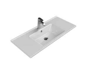 TURQUOISE CERASTYLE ARTE WASHBASIN 100X45CM 067600-U
