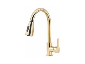 VENEZIA NIRVANA GOLD SPIRAL SINK FAUCET 5011514-06
