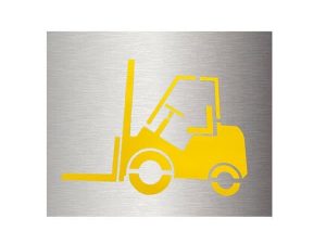 MAXIFLOW FORKLIFT ROAD TRAFFIC TEMPLATE 0.8 MM GALVANIZED | MAXIFLOW FORKLIFT YOL TRAFİK ŞABLONU 0,8 MM GALVANİZLİ