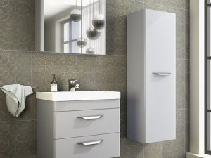 AQUANİL MARİA 60 CM BATHROOM CABINET GRAY