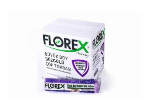 FLOREX 503 LAVENDER SCENTED DRAWSTRING LARGE SIZE GARBAGE BAG 65X70CM 25 ROLLS 1 ROLL 10 PIECES