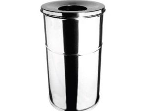 MAXİFLOW FLAT LID DUSTBIN Ø27 SS430 13326