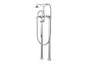 NEWARC HEXA FLOOR STANDING BATHROOM FAUCET 104505 | NEWARC HEXA AYAKTA BANYO BUSKUTUSU 104505
