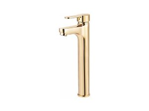 VENEZIA CHROME GOLD BOWL BASIN FAUCET 5012313-06