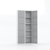 MASTER STEEL SAFETY DEPOSIT LOCKER METAL 10 COMPARTMENT 79X40X175 U-GZ010