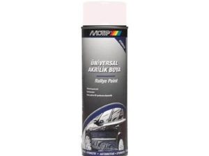 MOTIP UNIVERAL ACRYLIC GLOSS PAINT WHITE 500 ML 13042