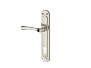 AS-218 CENTER DOVE LEFT DOOR HANDLE YALE NICKEL SATIN | AS-218 ORTA DOVE SOL KAPI KOLU YALE NİKEL SATEN