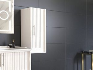 AQUANİL SAGRA TALL CABINET WHITE