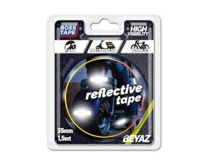 BOSS TAPE REFLECTIVE TAPE WHITE 35MMX1,5MT