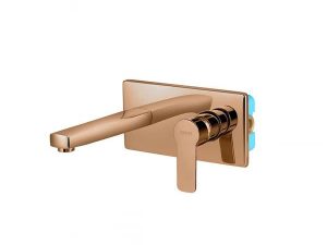 VENEZIA RIVER BUILT-IN ROSE GOLD BASIN FAUCET 5011334-04
