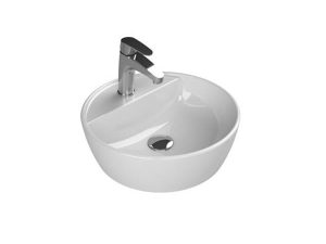TURQUOISE CERASTYLE ONE COUNTERTOP FAUCET SINK WITH HOLE 42CM 076400-U