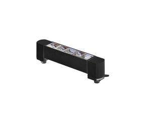 FORLİFE BLACK CASE SILVER LENS TRACK LUMINAIRE 10W 6500K WHITE FL-5581 SS