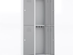 MASTER STEEL WARDROBE METAL 4 DOOR 79X40X198 U-S04