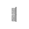 STEEL 12 CM SATIN NON-DIRECTIONAL HINGE