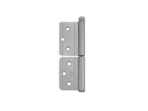 STEEL 12 CM SATIN NON-DIRECTIONAL HINGE