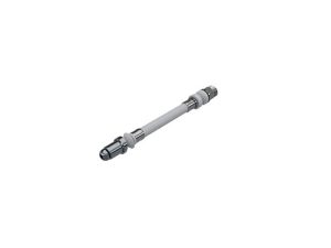 FLEXIBLE BIDET PIPE 110 MM WITH CHROME END FITTING