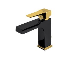 NEWARC AQUA BASIN FAUCET BLACK / GOLD 941521BG | NEWARC AQUA LAVABO MUSLUĞU SİYAH / ALTIN ​​941521BG