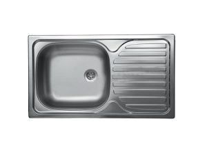 CHROME SINK CLASSIC 43 5X86CM LEFT WITHOUT OVERFLOW N-242