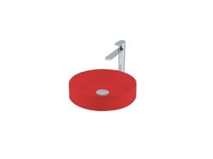NEWARC MILTES COUNTERTOP WASHBASIN BRIGHT RED 34X9,5CM MILT L 034-R