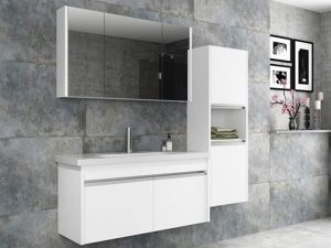 AQUANILE BEGONIA 100 CM BATHROOM CABINET WHITE | AQUANILE BEGONIA 100 CM BANYO DOLABI BEYAZ