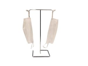MASK HANGER ANGULAR CHROME | KÖŞELİ KROM MASKE ASKISI