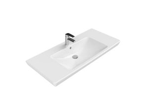 TURQUOISE CERASTYLE PORTO WASHBASIN 105CM 068600-U DEPTH 48 CM
