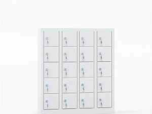 MASTER STEEL CELL PHONE CABINET METAL 20 COMPARTMENTS 81X20X92 U-C02