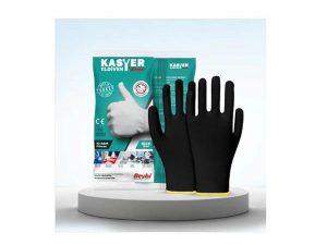 BEYBİ WASHABLE CASHIER GLOVES BLACK 10 PCS | BEYBİ YIKANABİLİR KASİYER ELDİVENİ SİYAH 10 ADET