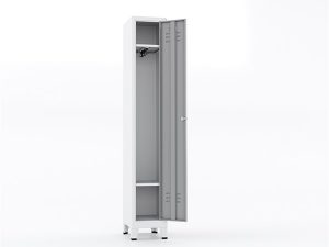 MASTER STEEL WARDROBE METAL NARROW TYPE 1 DOOR 32X40X185 U-D01 | MASTER ÇELİK GARDIROP METAL DAR TİP 1 KAPILI 32X40X185 U-D01