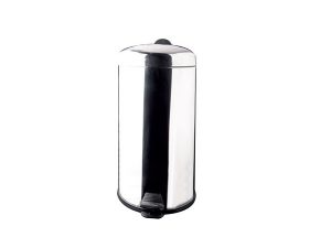 MAXİFLOW PEDAL OPERATED BULB LID DUSTBIN 12 LT SS430 30819 | MAXİFLOW PEDAL İŞLETİMLİ AMPUL KAPAKLI ÇÖP KOVASI 12 LT SS430 30819