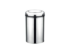 MAXİFLOW PRACTICAL LID DUSTBIN 16 LT SS430 13274 | MAXİFLOW PRATİK KAPAKLI ÇÖP KOVASI 16 LT SS430 13274