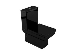 NEWARC POWER WALL HUNG TOILET BLACK + CISTERN + CISTERN + INTERIOR SET + BLACK COVER 4822B