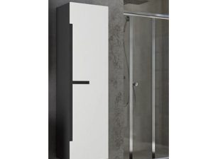 AQUANİL TEMPO TALL CABINET WHITE/ANTHRACITE
