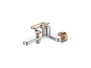 NEWARC ZETA BATHROOM FAUCET CHROME-BRIGHT COPPER 671511