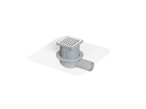 MAXİFLOW 140MM CERAMIC ADJUSTABLE MESH FLOOR DRAIN 10X10 Ø50 14321