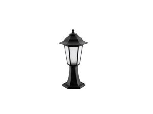 HOROZ BEGONYA-1 SET TOP GARDEN LIGHTING FIXTURE BLACK E27 LAMP HOLDER