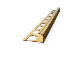 10MM YELLOW ALUMINUM EXTERNAL CORNER TILE FENCE