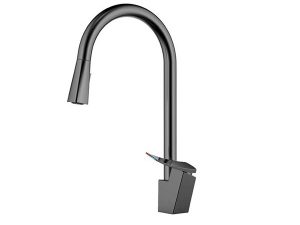NEWARC TREND SPIRAL SINK FAUCET METALLIC GRAY 844531G