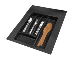 ADJUSTABLE DRAWER SPOON HOLDER 40-45 CM ANTHRACITE