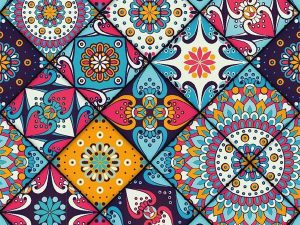 BOSS TAPE ADHESIVE PVC TILE VINTAGE 30X30CM | BOSS TAPE YAPIŞTIRICI PVC KARO VINTAGE 30X30CM