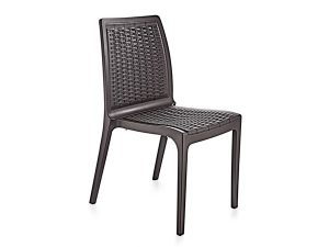 BREZZA 2523 RATTAN CHAIR DARK COFFEE