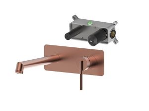 NEWARC OPERA BUILT-IN BASIN FAUCET MATT COPPER 985571S