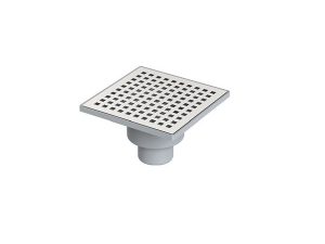 MAXİFLOW LİNE FLOOR DRAIN 15X15 Ø40 BOTTOM OUTLET 13911