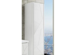 AQUANİL KIEV TALL CABINET WHITE