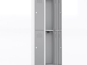 MASTER STEEL WARDROBE METAL NARROW TYPE 4 HALF DOOR 61X40X198 U-D044