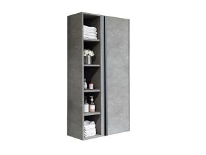 AQUANILE ROMAN TALL CABINET RETRO SILVER