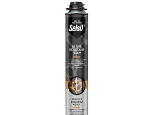SELSIL FIRE RESISTANT B1 POLYURETHANE FOAM GUN 750 ML 972 GR